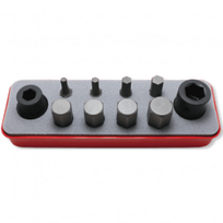Šešiakampių smūginių galvučių rinkinys KOKEN 14209M 1/2''