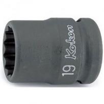 1/2" dvylikakampė smūginė galvutė KOKEN 14406M 27 mm