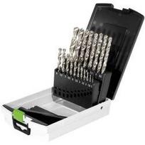 19 dalių plieno grąžtų rinkinys FESTOOL HSS D Sort