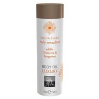 SHIATSU masažo aliejus Green tea & Tangerine (75 ml)
