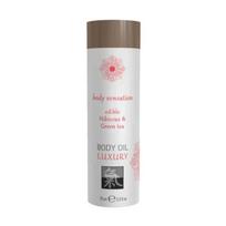 SHIATSU masažo aliejus Hibiscus & Green tea (75 ml)