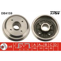 Stabdžių būgnas TRW DB4159