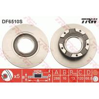 Stabdžių diskas TRW DF6510S