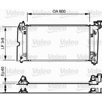 Variklio aušinimo radiatorius VALEO 734711