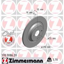 Stabdžių diskas ZIMMERMANN 370.3086.20