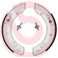 Būgninių stabdžių kaladėlių komplektas BREMBO S 44 502