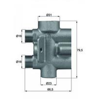 Alyvos radiatoriaus termostatas MAHLE ORIGINAL TO 9 75