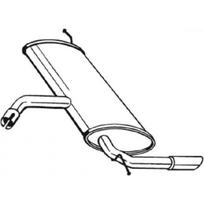 Galinis duslintuvas BOSAL 227-039
