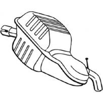 Galinis duslintuvas BOSAL 235-001