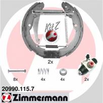 Būgninių stabdžių kaladėlių komplektas ZIMMERMANN 20990.115.7