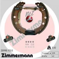 Būgninių stabdžių kaladėlių komplektas ZIMMERMANN 20990.113.0