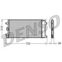 Oro kondicionieriaus kondensatorius DENSO DCN09042