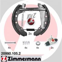 Būgninių stabdžių kaladėlių komplektas ZIMMERMANN 20990.105.2