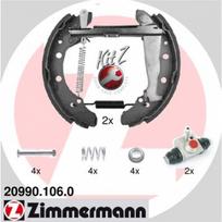 Būgninių stabdžių kaladėlių komplektas ZIMMERMANN 20990.106.0