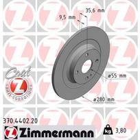 Stabdžių diskas ZIMMERMANN 370.4402.20
