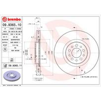 Stabdžių diskas BREMBO 09.9365.11