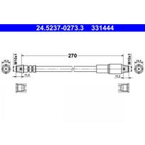 Stabdžių žarnelė ATE 24.5237-0273.3