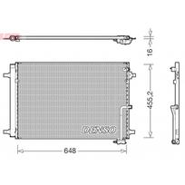 Oro kondicionieriaus kondensatorius DENSO DCN02042