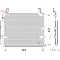 Oro kondicionieriaus kondensatorius DENSO DCN50032