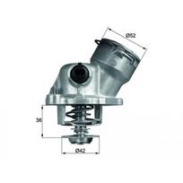 Aušinimo skysčio termostatas MAHLE ORIGINAL TM 29 100D