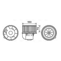 Salono ventiliatorius AVA Clever Choice VN8354