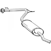 Galinis duslintuvas BOSAL 281-093
