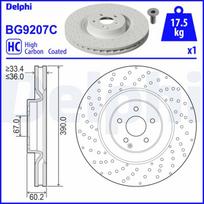 Stabdžių diskas DELPHI BG9207C