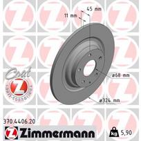 Stabdžių diskas ZIMMERMANN 370.4406.20