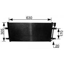 Oro kondicionieriaus kondensatorius MAHLE ORIGINAL AC 231 000S