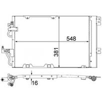 Oro kondicionieriaus kondensatorius MAHLE ORIGINAL AC 378 000S