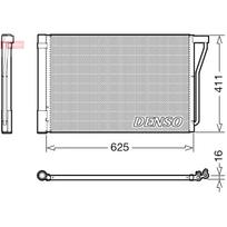 Oro kondicionieriaus kondensatorius DENSO DCN05022