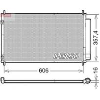 Oro kondicionieriaus kondensatorius DENSO DCN50058