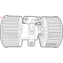 Salono ventiliatorius DENSO DEA05002