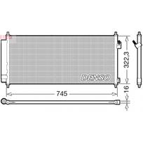 Oro kondicionieriaus kondensatorius DENSO DCN40026