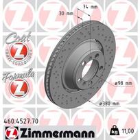 Stabdžių diskas ZIMMERMANN 460.4527.70