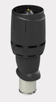 Izoliuotas kanalizacijos vėdinimo vamzdis su gauptu Vilpe Flow 160P/IS/500, juoda, D160/H500 mm