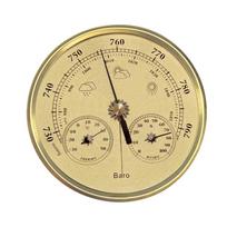 3in1 Mechanical Weather Station Thermometer Hygrometer Barometer 130MM for Environmental Monitoring and Weather Forecast auksas