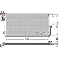 Oro kondicionieriaus kondensatorius DENSO DCN10045