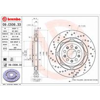 Stabdžių diskas BREMBO 09.C506.33