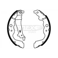 Būgninių stabdžių kaladėlių komplektas TOMEX Brakes TX 22-18
