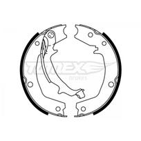 Būgninių stabdžių kaladėlių komplektas TOMEX Brakes TX 22-72