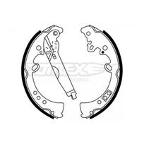 Būgninių stabdžių kaladėlių komplektas TOMEX Brakes TX 22-76