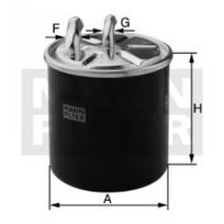 Kuro filtras MANN-FILTER WK 820/5