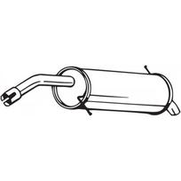 galinis duslintuvas BOSAL 154-503