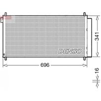 Oro kondicionieriaus kondensatorius DENSO DCN50121