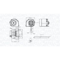 Salono ventiliatorius MAGNETI MARELLI 069412325010