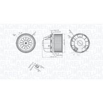 Salono ventiliatorius MAGNETI MARELLI 069412729010