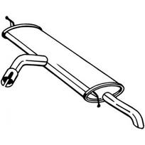 Galinis duslintuvas BOSAL 227-053
