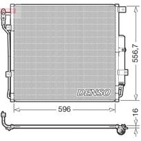 Oro kondicionieriaus kondensatorius DENSO DCN14004