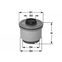 Kuro filtras CLEAN FILTERS MG3608